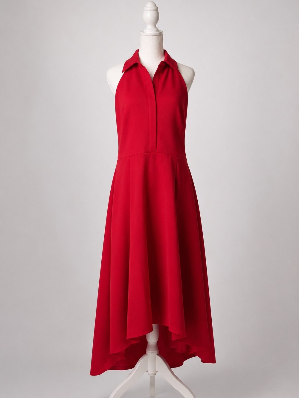 Badgley Mischka Vibrant Barberry Midi Coktail Dress  Size 14 Midi